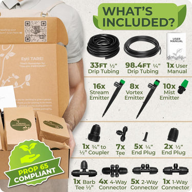 Join the Carpathen plant watering devices ecosystem that ensures precise fitting and expands your sprinkler system with ease